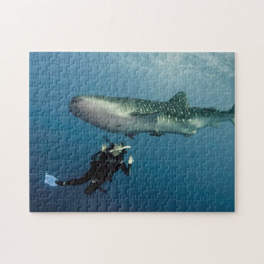 カバーのために素早く身をかがめることか。 ジグソーパズル (横)