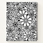 カバーのスパイラルノートに色を付ける ノートブック (裏面)