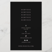 カバーの上の車 チラシ (裏面)