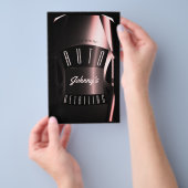 カバーの上の車 チラシ (ハンドル)