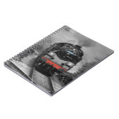 カバーの蒸気の列車を特色にするノート ノートブック (左側)