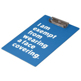 カバーを着用しない顔 クリップボード