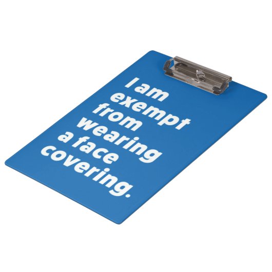 カバーを着用しない顔 クリップボード (アングル)