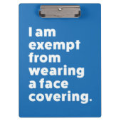 カバーを着用しない顔 クリップボード (正面)