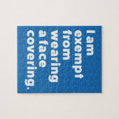 カバーを着用しない顔 ジグソーパズル (横)