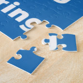 カバーを着用しない顔 ジグソーパズル (側面)