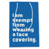 カバーを着用しない顔 ミディアムペーパーバッグ (正面)