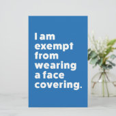 カバーを着用しない顔 便箋 (スタンド正面)