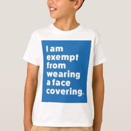 カバーを着用しない顔 Tシャツ