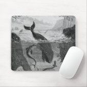 カバーイラストレーション「Seaの下の20,000人のリーグ マウスパッド (マウス)