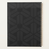 カバーカスタム付きプランナー設計パーソナライズされた プランナー手帳 (裏面)