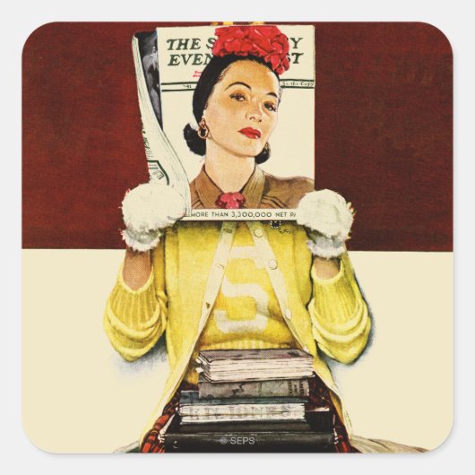 カバーガール スクエアシール (正面)