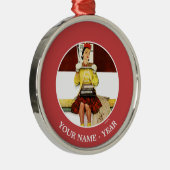 カバーガール メタルオーナメント (右)