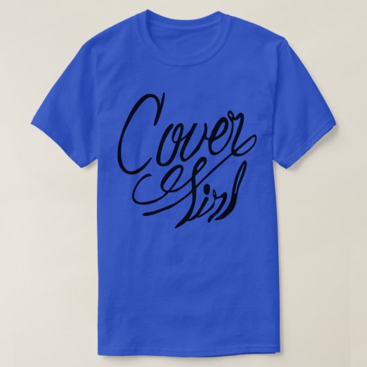 カバーガール Tシャツ (デザイン正面)