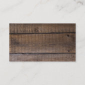 カバードワゴンコール油ランプウェスタン  名刺 (裏面)