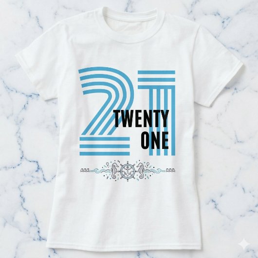 カバーナ セイル トゥエンティ ワン シーサイド T シャツ