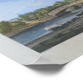 カバーブリッジシュイルキルキルリバーフィラデルフィアプリント ポスター (角)