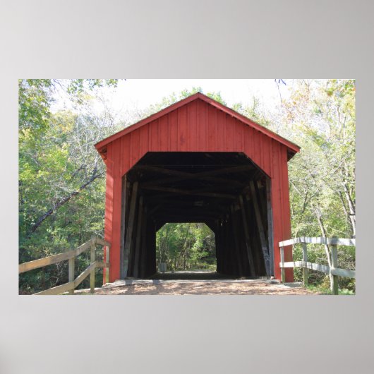 カバーブリッジジェファーソンco Mo ポスター (正面)