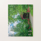 カバーブリッジバーモント。 ジグソーパズル (縦)