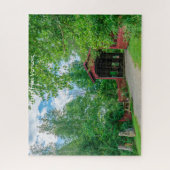 カバーブリッジバーモント。ジグソーパズル ジグソーパズル (縦)