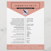 カバーレターの再開プロフェッショナルcv (正面)