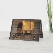 カバーワゴン石炭油ランプ西ありがとうCa サンキューカード (裏面)