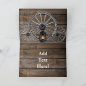 カバーワゴン石炭油ランプ西ありがとうCa サンキューカード (内部)