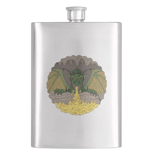 カバーンドラゴン2016 フラスク (正面)