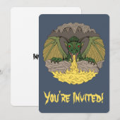 カバーンドラゴン2016 招待状 (正面/裏面)