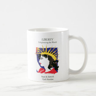 カバー女性Libertyかマグ コーヒーマグカップ