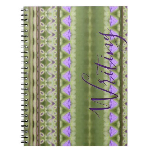 カバー書付きのノートファンシーブック ノートブック (正面)