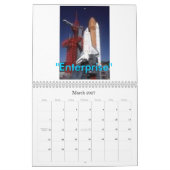 カバー、スペースシャトルCalander 2008年 カレンダー (3月 2027)