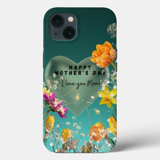 カバーiphone 13母の日Iphone 13カバー。 Case-Mate iPhoneケース (裏面)