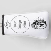 カバ初期のーナウチラスモノグラム ゴルフヘッドカバー (正面)