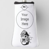 カバ初期のーナウチラスモノグラム ゴルフヘッドカバー (回転90)