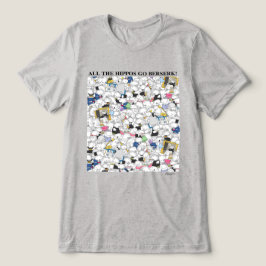 カバ行けバーサーク！サンドラボイントンTシャツ トライブレンドＴシャツ