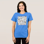 カバ行けバーサーク！サンドラボイントンTシャツ トライブレンドＴシャツ (正面全面)