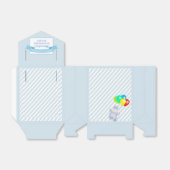 カバ風船アドベンチャーバースデーパーティーのお願い フェイバーボックス (折り畳みなし)