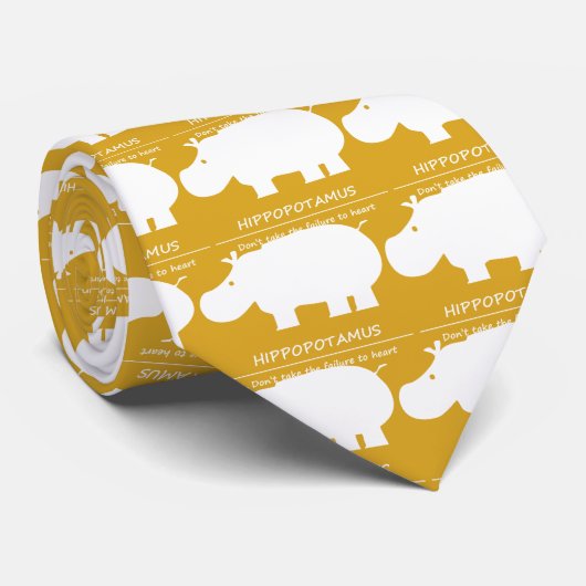 カバ(カバ) ネクタイ (ロール)