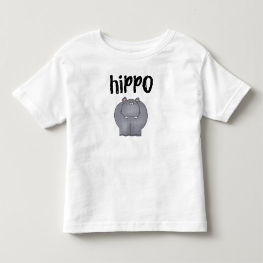 カバ トドラーTシャツ (正面)