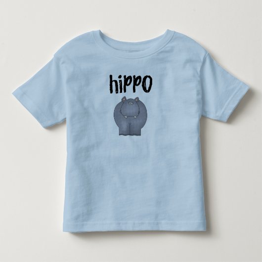 カバ トドラーTシャツ (正面)
