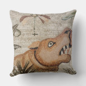 カバ、ナイルのモザイク、ファウヌスの家 クッション (裏面)