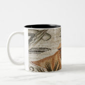 カバ、ナイルのモザイク、ファウヌスの家 ツートーンマグカップ (左)