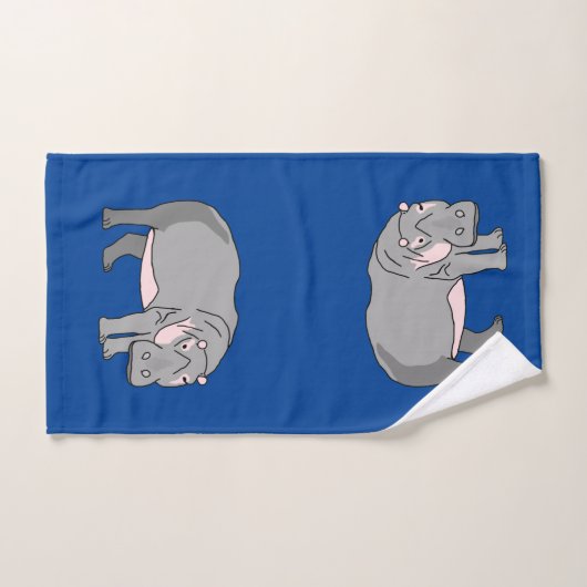 カバ バスタオルセット (ハンドタオル)