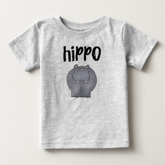 カバ ベビーTシャツ (正面)