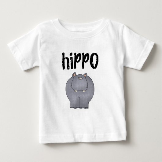 カバ ベビーTシャツ (正面)
