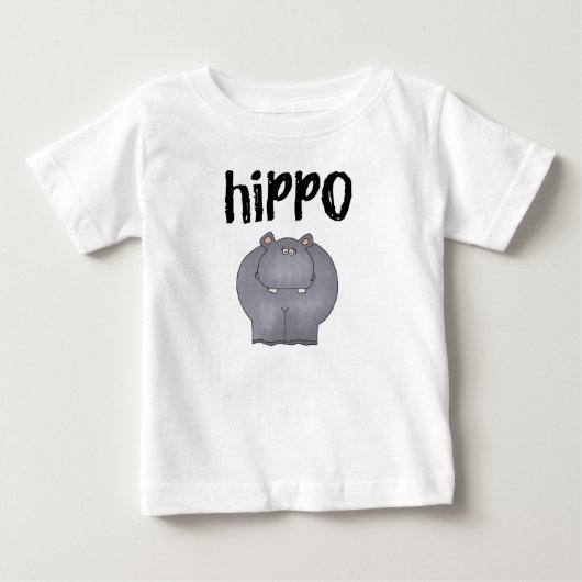 カバ ベビーTシャツ (正面)