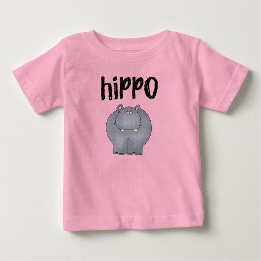 カバ ベビーTシャツ (正面)