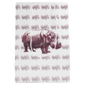 カバ ミディアムペーパーバッグ (裏面)