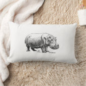 カバ ランバークッション (ブランケット)